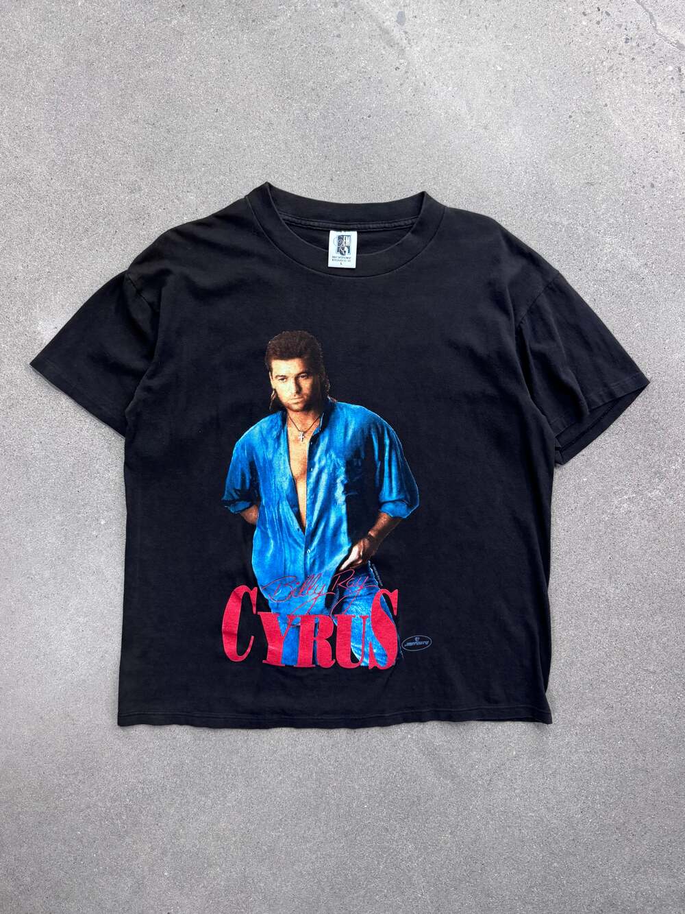 Vintage 1993 Billy Ray Cyrus Country Music Tour T-Shirt - L